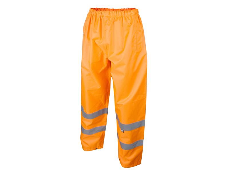 Hi-Vis Motorway Trouser Orange - L (40in)