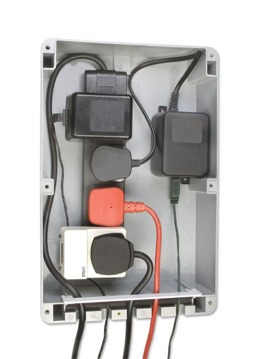 IP65 Outdoor Connector Box + 4 Gang Socket Strip