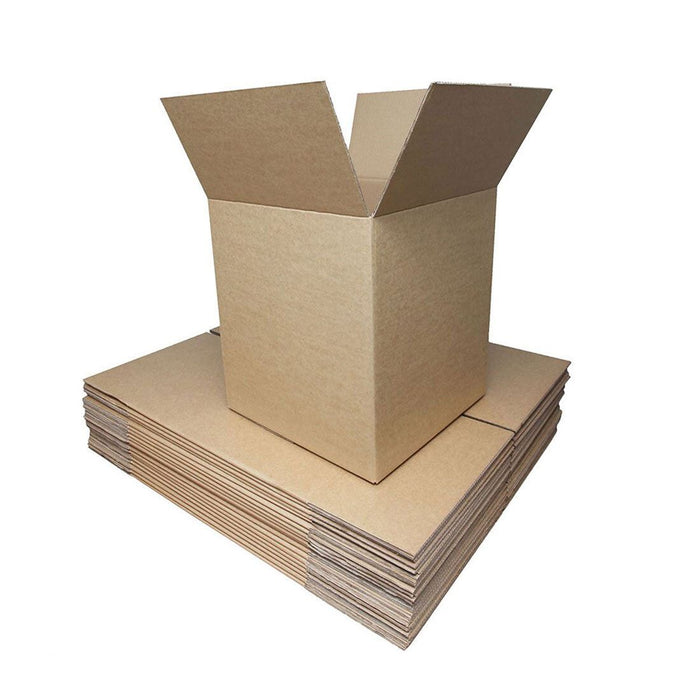 Strong Double Wall Removal Cardboard Packing Box Size 12 x 9 x 9 Inch Pack of 5