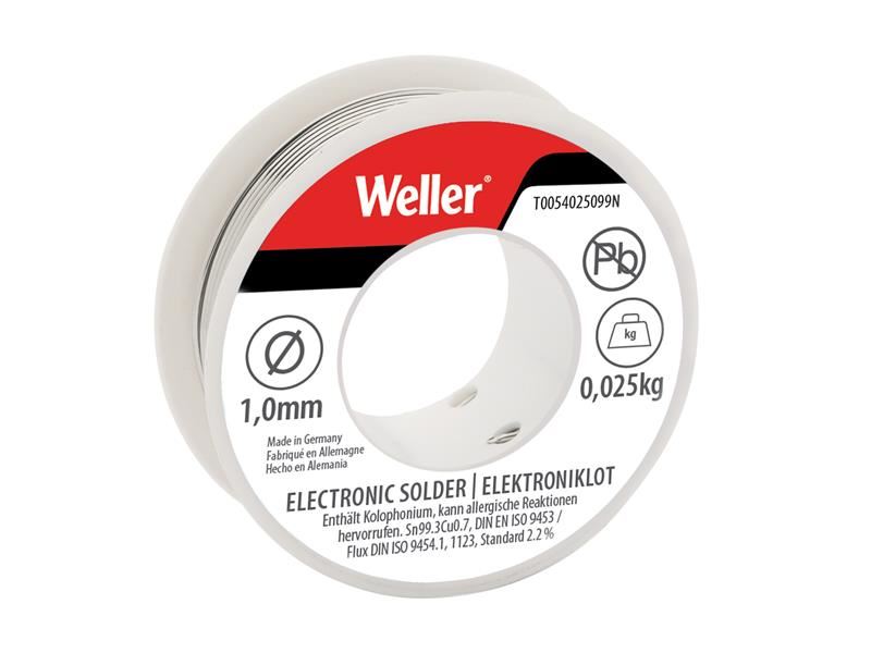 Electronic Lead-Free Solder Sn99 Cu3, 1mm 25g