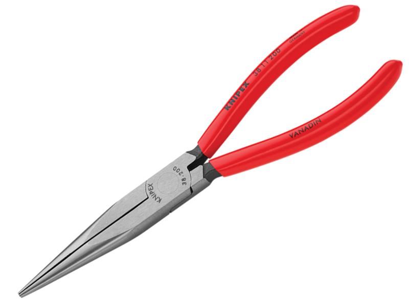 Mechanic's Long Nose Pliers PVC Grip 200mm (8in)