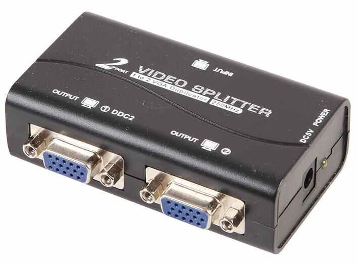 4 Port Video VGA Splitter 250MHz