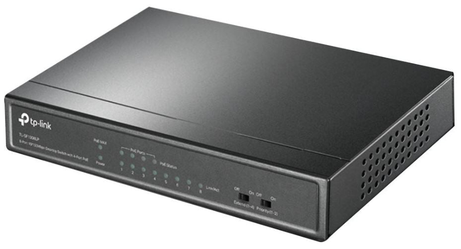 8 Port Fast Ethernet Desktop Switch with PoE