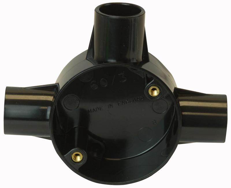 3-Way T-Box - Black