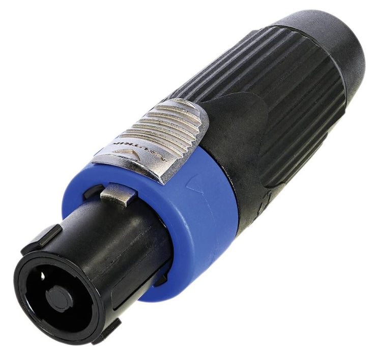 4 Pole speakON Socket Cable Connector, 30A, 250V AC