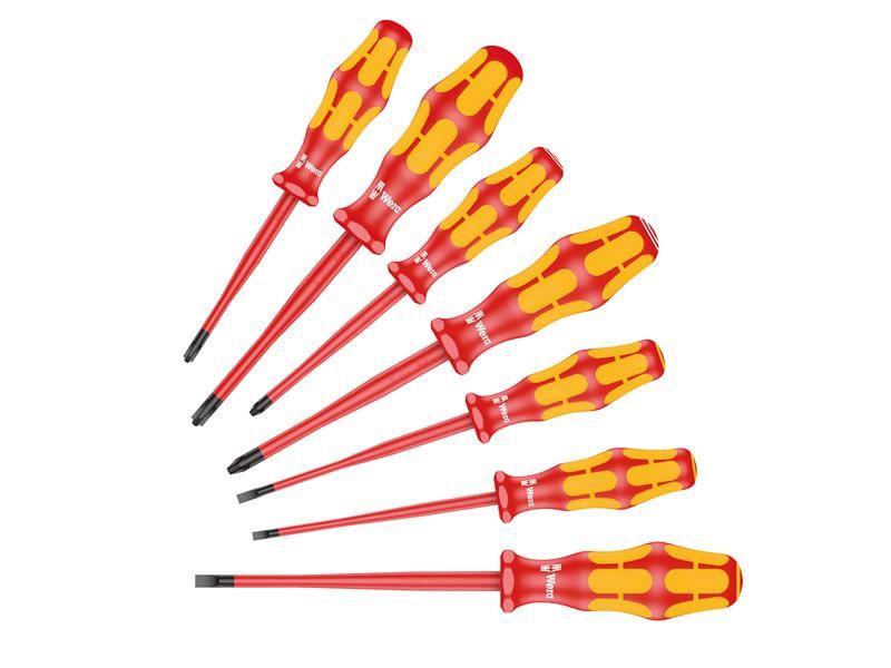 Kraftform Plus VDE Slimline Screwdriver Set, 7 Piece