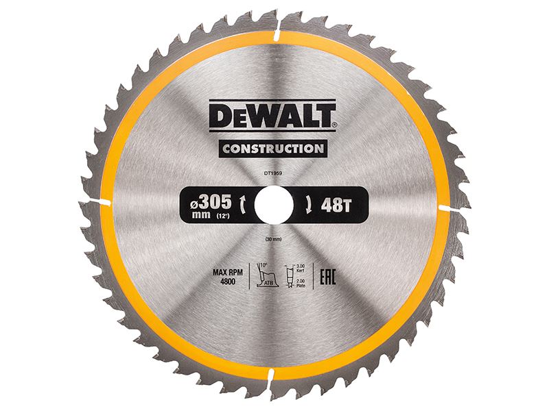 Stationary Construction Circular Saw Blade