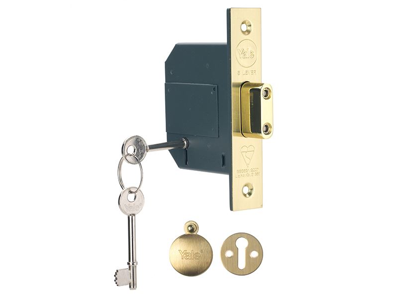 Hi-Security BS 5 Lever Mortice Deadlock