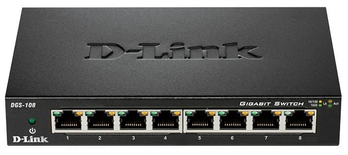 8-Port Fast Ethernet Unmanaged Desktop Switch