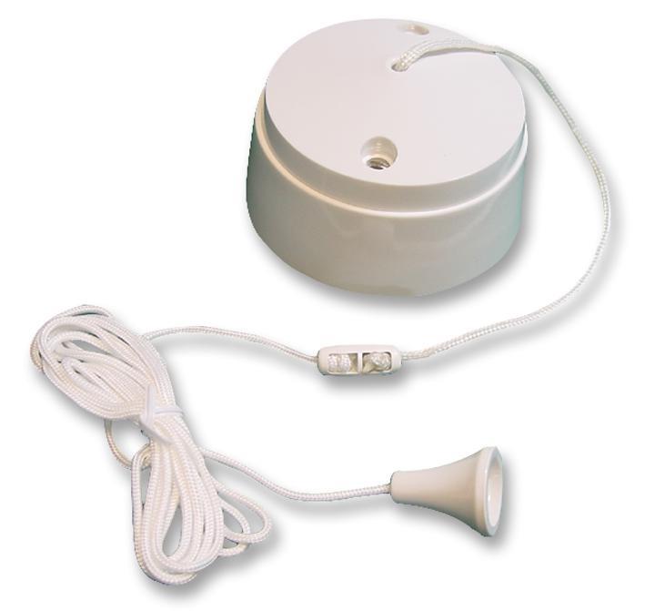 6A 2 Way SP Pull Cord Ceiling Switch