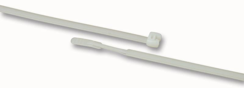 Nylon Cable Ties Natural 4.7mm x 105mm 100 Pack