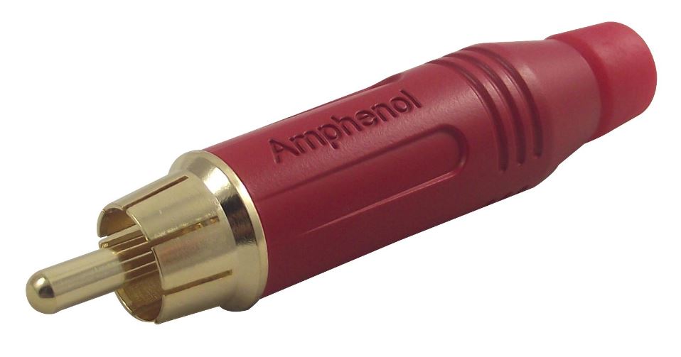 Phono Plug, Red