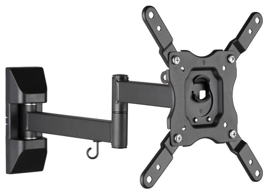 Tilt and Swivel Double Arm TV Wall Mount