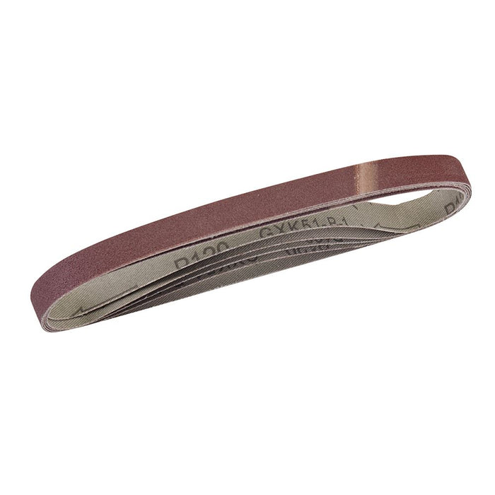 Sanding Belts 13 x 457mm 5pk - 120 Grit