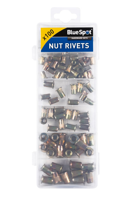 100PCE Nut Rivets (M3-M6)