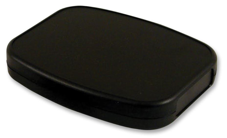 IP54 Black Flame Retardant ABS Tablet Enclosure - 170x135x27mm