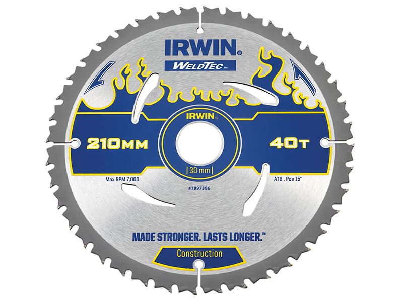 Weldtec Circular Saw Blade, ATB