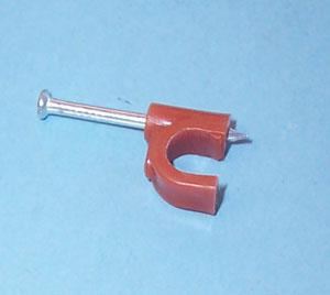 Coaxial Cable Clips 6.0 7.0mm 100 Pack
