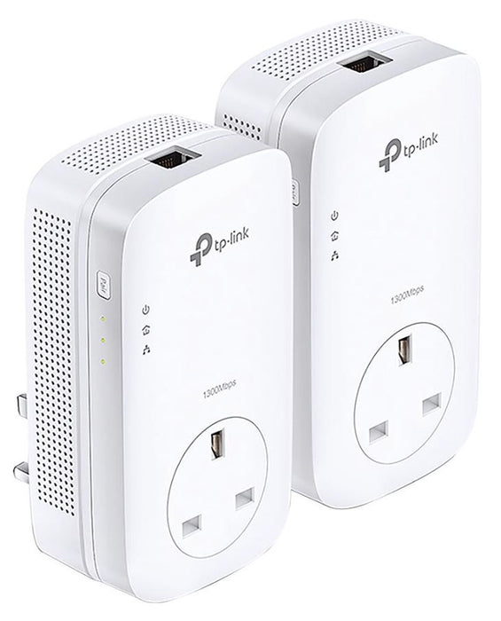 AV1300 Gigabit Passthrough Powerline Starter Kit