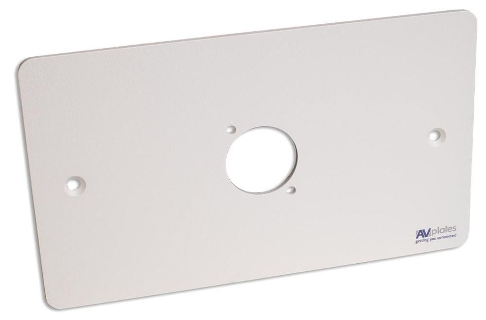 2 Gang D-Shell Wall Plate