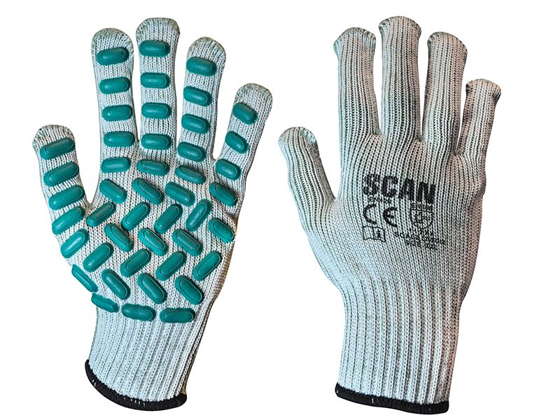 Vibration Resistant Latex Foam Gloves