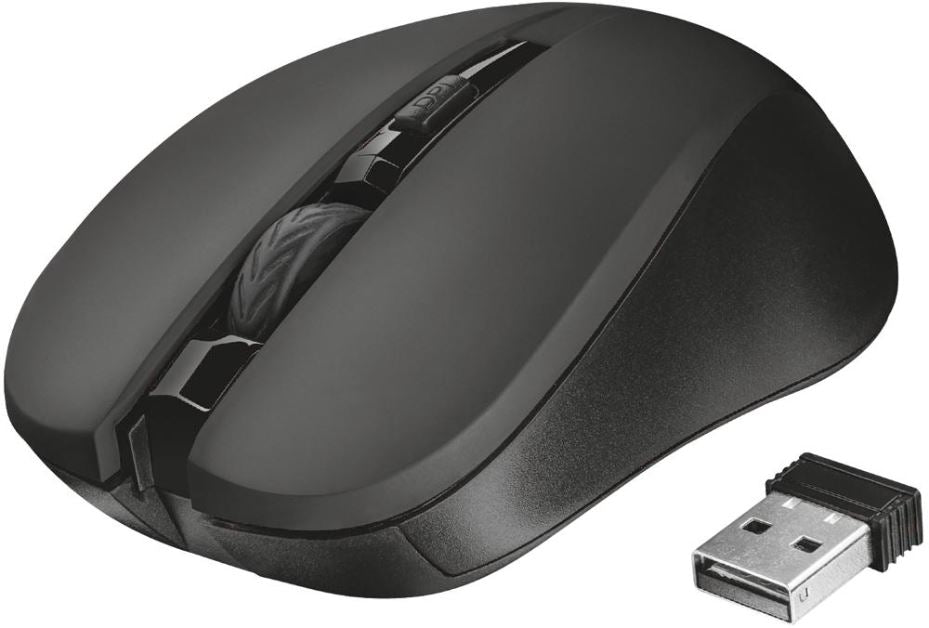 Mydo Silent Click Wireless Mouse, Black