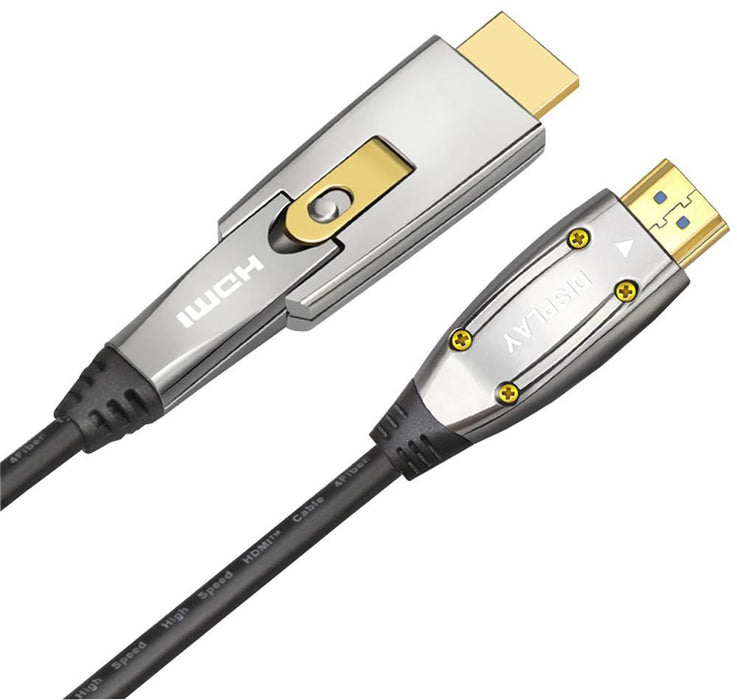 High Speed AOC 4K UHD Micro HDMI to HDMI Active Optical Cable