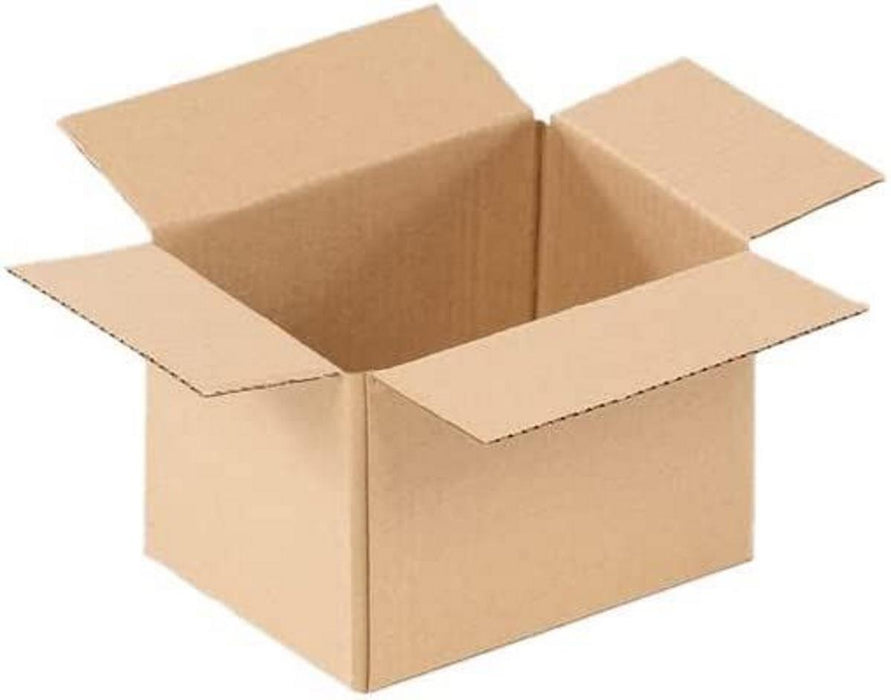 Strong Single Wall Removal Cardboard Packing Box Size 9 x 6 x 6 Inch Pack of 25