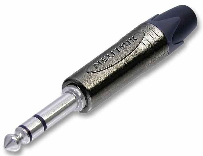 Jack Plug 6.35mm Stereo Straight