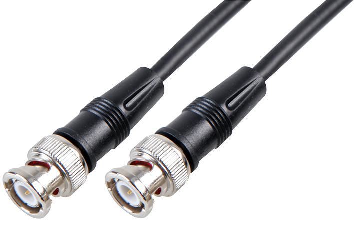 BNC Male to BNC Male RG58/U Coaxial Lead, 50 Ohm