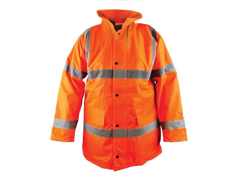 Hi-Vis Orange Motorway Jacket