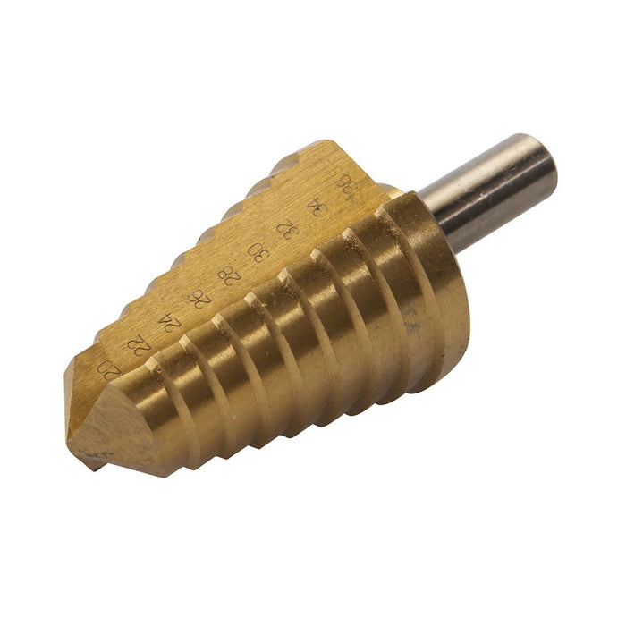 Titanium-Coated HSS Step Drill