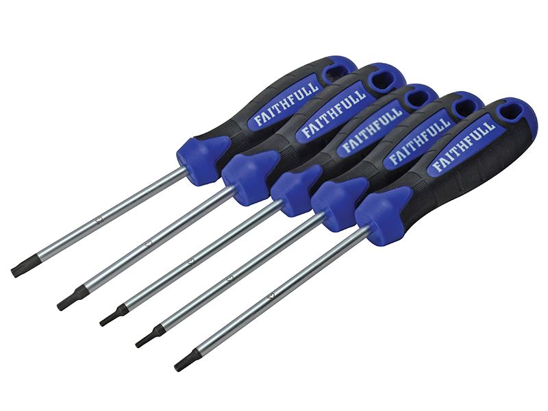 Star (Torx) Head Screwdriver Set, 5 Piece