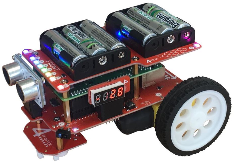 Pi2Go Mk2 Robot Kit for Raspberry Pi