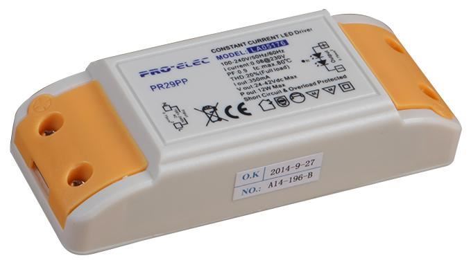 PRO ELEC - 12W Constant Current LED Driver