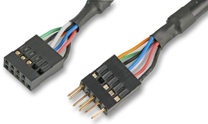 IEEE 1394a Internal Extension Lead, 40cm Male to Female M/B Connectors