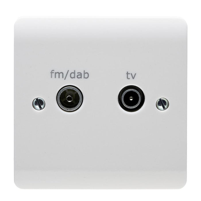 Instinct Twin TV, FM/DAB Sockets