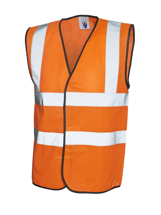 Unisex Sleeveless Safety Waist Coat - 100% Polyester