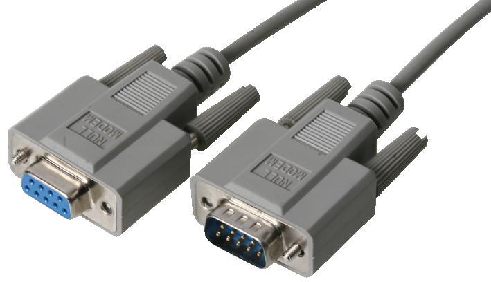 2m 9 Way DTE Type Serial Male to Female Lead