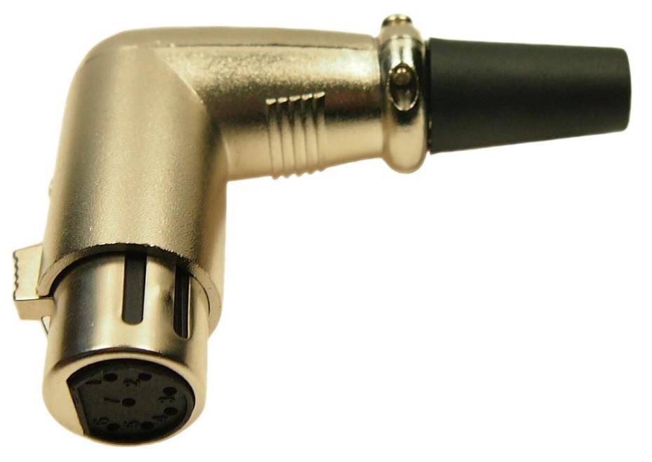 7 Pin Right Angle XLR