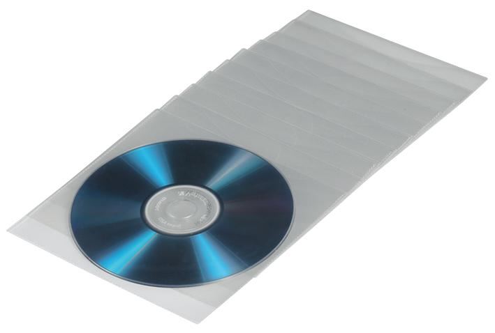 Transparent Protective CD/DVD Sleeves