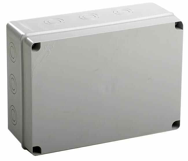 HELLERMANNTYTON IP65 Polystyrene Junction Box Enclosure with Cable Entries 328