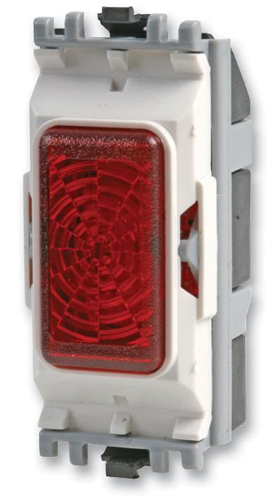 Grid Plus Red Neon Indicator Switch Module