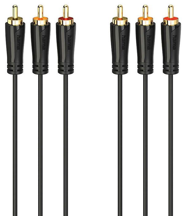 Triple RCA Audio-Video Lead, 1.5m