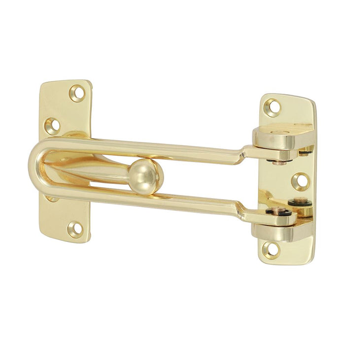 Door Restrictor - Electro Brass (Size 107mm - 1 Each)