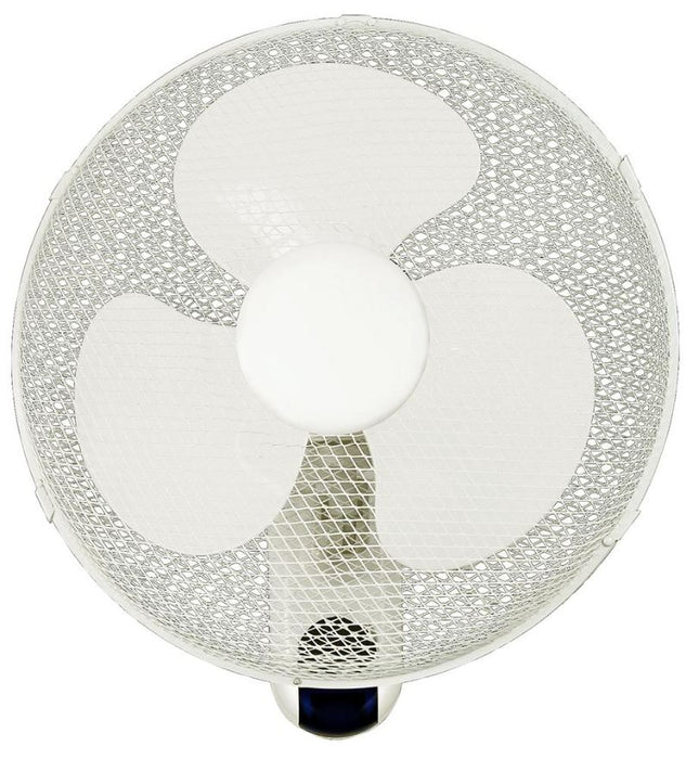 16" Wall Fan with Remote Control, White