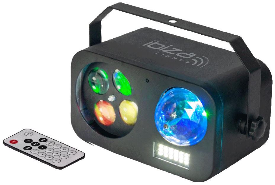 26W LED 3-in-1 Multi-FX Wash/Moon/Strobe Light