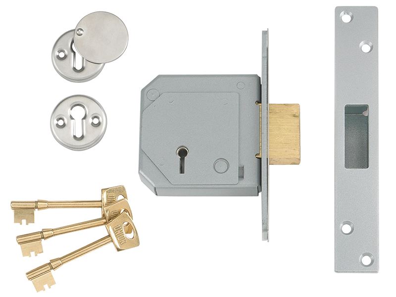 3G114E BS C Series 5 Lever Mortice Deadlock