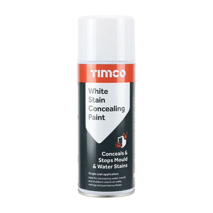 White Stain Concealing Paint (Size 400ml - 1 Each)