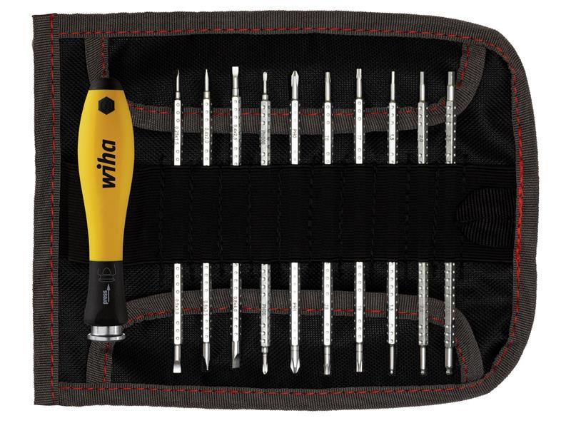 SYSTEM 4 SoftFinish® ESD Interchangeable Screwdriver Set, 12 Piece